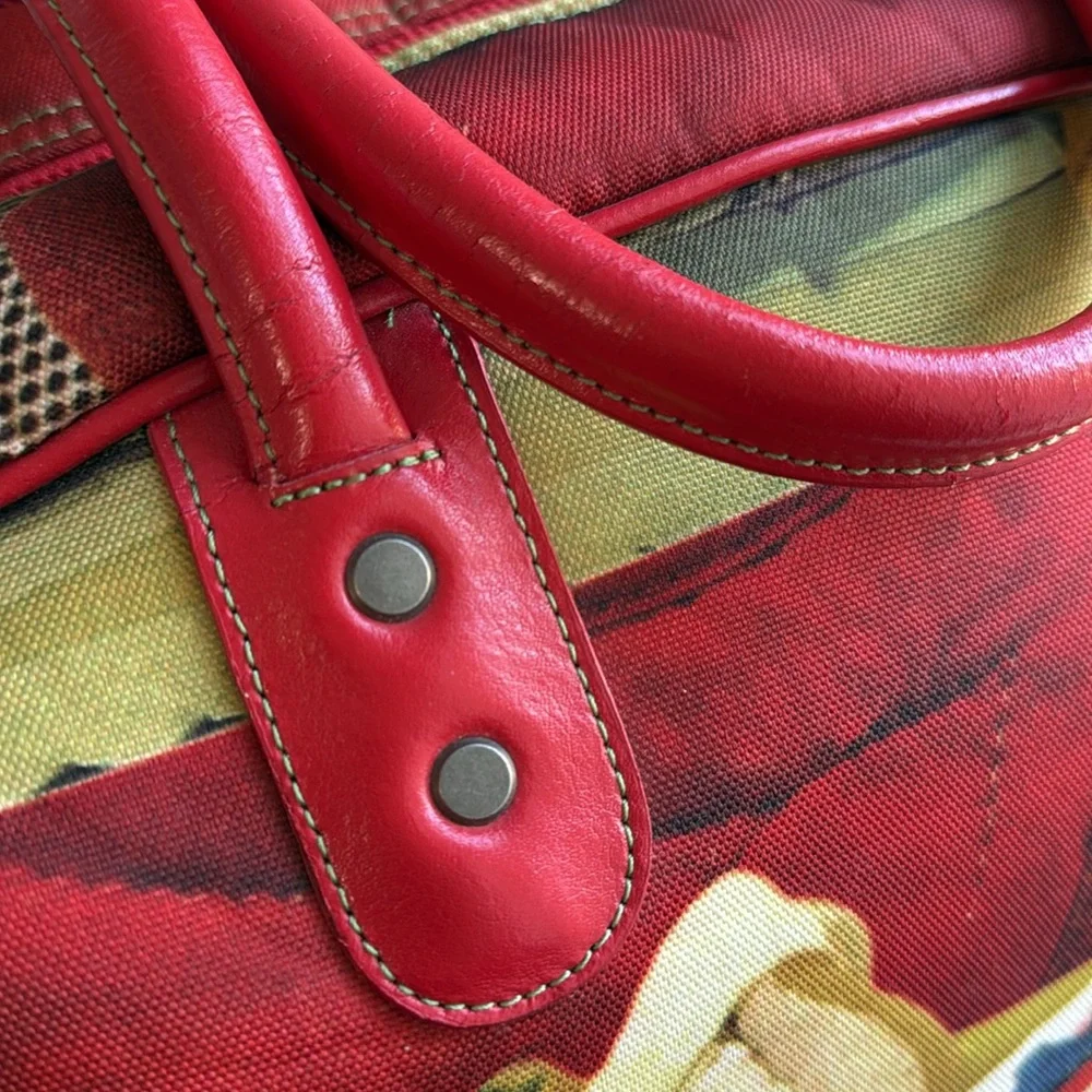 Vintage Nike Sportswear Duffle Bag in Cortez Shoe Print